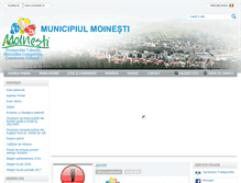 Tablet Screenshot of moinesti.ro